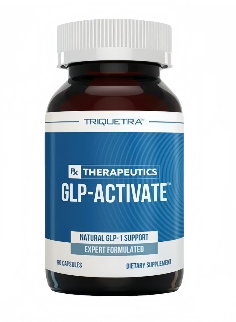 Triquetra Health GLP-1 Support Supplement - Natural Formula GLP-Activate Support - With Berberine - Appetite Control, Metabolism Control - Weight Control - 90 Capsules - Image 1